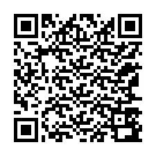 Codice QR per il numero di telefono +12167592894