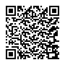 QR код за телефонен номер +12167592904