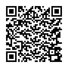 Código QR para número de telefone +12167592912