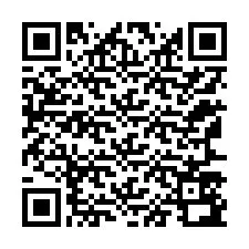 QR Code สำหรับหมายเลขโทรศัพท์ +12167592914