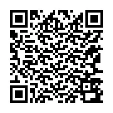 QR kód a telefonszámhoz +12167592922