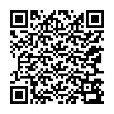 QR-код для номера телефона +12167593028