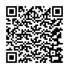 Codice QR per il numero di telefono +12167593033