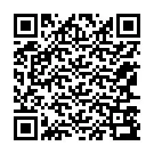 Código QR para número de teléfono +12167593073