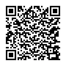 Código QR para número de telefone +12167593093