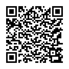 QR Code สำหรับหมายเลขโทรศัพท์ +12167593450