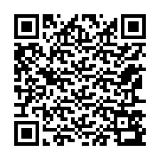 QR код за телефонен номер +12167593457