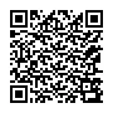 Kode QR untuk nomor Telepon +12167593459