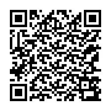 Código QR para número de telefone +12167593460