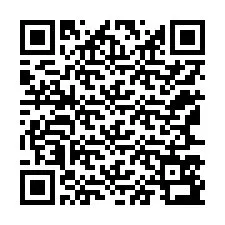 Código QR para número de teléfono +12167593464