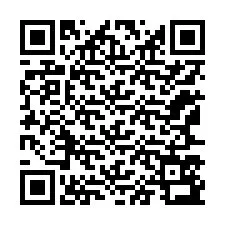 Código QR para número de teléfono +12167593465