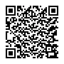 Código QR para número de teléfono +12167593468