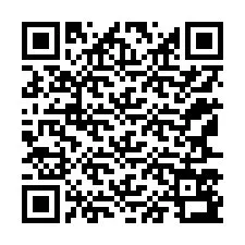 Código QR para número de telefone +12167593470