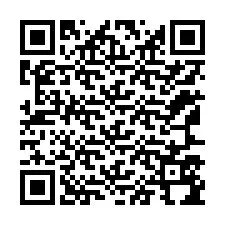 QR код за телефонен номер +12167594101