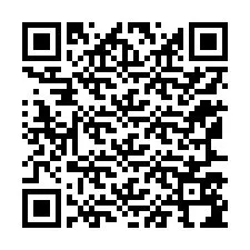 Codice QR per il numero di telefono +12167594112