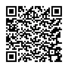 QR код за телефонен номер +12167594114