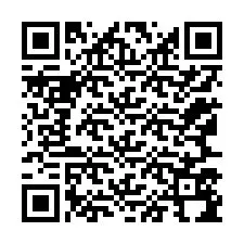 Código QR para número de teléfono +12167594129