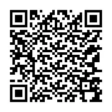 QR Code สำหรับหมายเลขโทรศัพท์ +12167594130