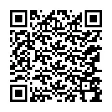 QR kód a telefonszámhoz +12167594368