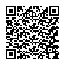 QR-koodi puhelinnumerolle +12167594372