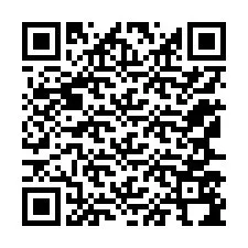 QR Code pour le numéro de téléphone +12167594373