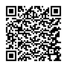 Código QR para número de telefone +12167594374