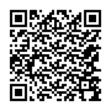 QR Code สำหรับหมายเลขโทรศัพท์ +12167594377