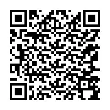 QR код за телефонен номер +12167594382