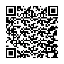 QR kód a telefonszámhoz +12167594394