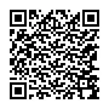 QR-Code für Telefonnummer +12167594396