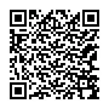 QR-koodi puhelinnumerolle +12167594625