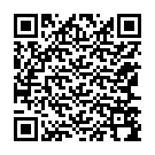 QR Code pour le numéro de téléphone +12167594636