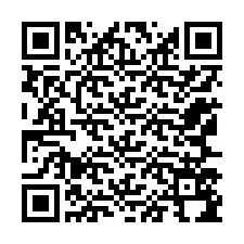 QR Code pour le numéro de téléphone +12167594637