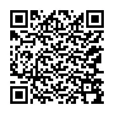 QR код за телефонен номер +12167594638