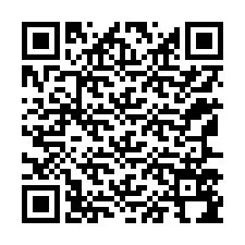 Codice QR per il numero di telefono +12167594640