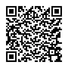 QR-код для номера телефона +12167594644