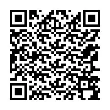 Codice QR per il numero di telefono +12167594647