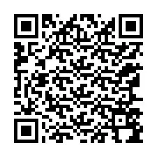 Codice QR per il numero di telefono +12167594648