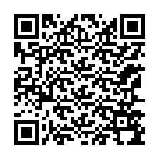 QR Code pour le numéro de téléphone +12167594655