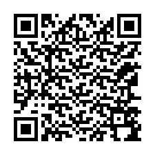 Codice QR per il numero di telefono +12167594659