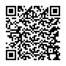 Código QR para número de telefone +12167594668