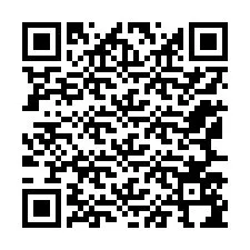 Código QR para número de telefone +12167594727