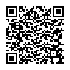 QR-код для номера телефона +12167594732