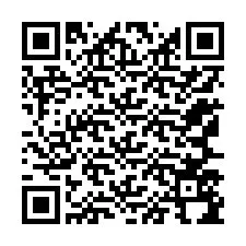 Codice QR per il numero di telefono +12167594733