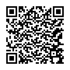 QR kód a telefonszámhoz +12167594735