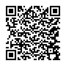 QR код за телефонен номер +12167594736