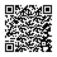 Código QR para número de telefone +12167594739