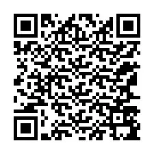 QR-код для номера телефона +12167595974