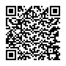 Codice QR per il numero di telefono +12167595988