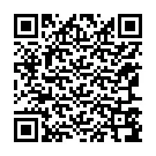 QR-код для номера телефона +12167596002